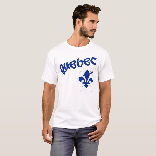 Quebec Graffiti T-Shirt (Vorne ganz)