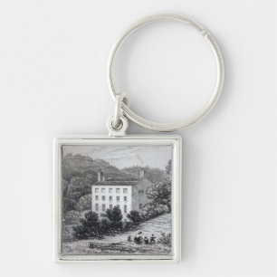 Quebec-Haus Schlüsselanhänger