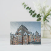 Quebec-Herrenhaus Postkarte (Stehend Vorderseite)