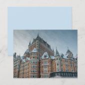 Quebec-Herrenhaus Postkarte (Vorne/Hinten)