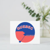Quebec Hockey Team Postkarte (Stehend Vorderseite)