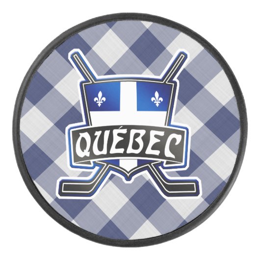 Quebec Ice Hockey Team Puck (Vorderseite)