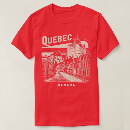 quebec kanada 1 T-Shirt (Design vorne)