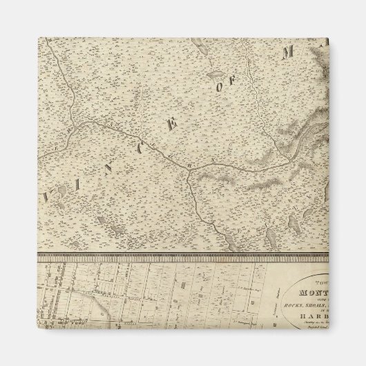 Quebec, Kanada 4 Magnet (Vorne)