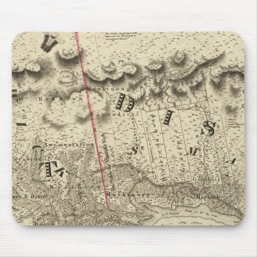 Quebec, Kanada 4 Mousepad (Vorne)