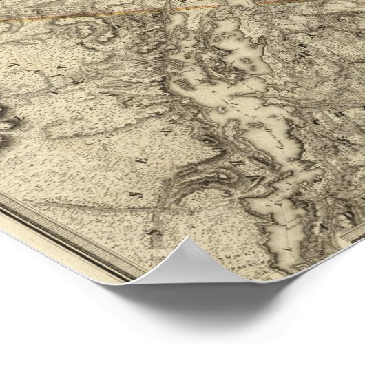 Quebec, Kanada 4 Poster (Ecke)