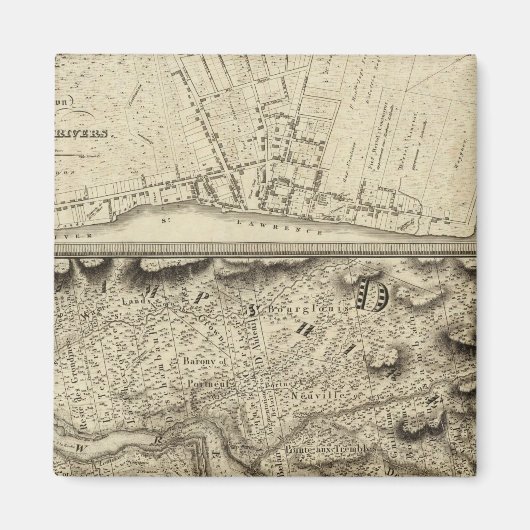 Quebec, Kanada 6 Magnet (Vorne)