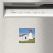 Quebec, Kanada. Cap D'Espoir Leuchtturm. Magnet (In Situ (Geschirrspüler))
