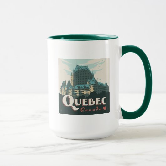 Quebec Kanada | Château Frontenac Tasse (Rechts)