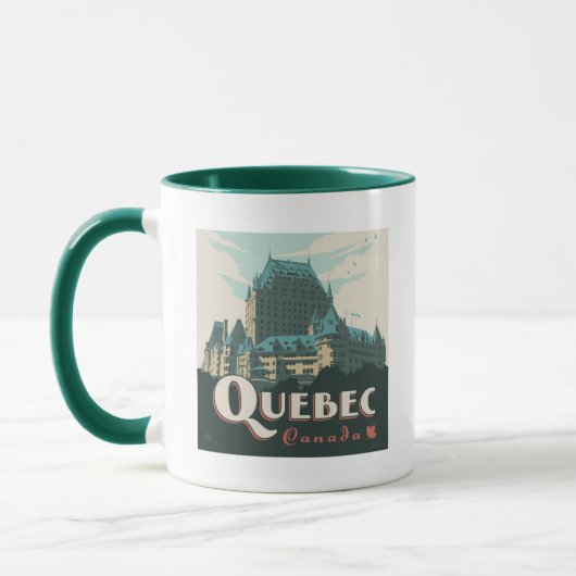 Quebec Kanada | Château Frontenac Tasse (Links)