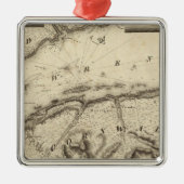 Quebec, Kanada Ornament Aus Metall (Vorne)