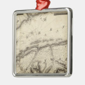 Quebec, Kanada Ornament Aus Metall (Links)