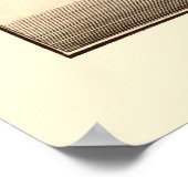 Québec, Kanada Panorama Karte - 1755 Poster (Ecke)