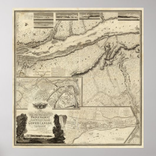 Quebec, Kanada Poster (Vorne)