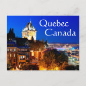 Quebec Kanada Postkarte (Vorderseite)
