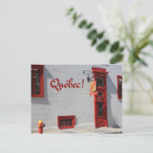 Quebec, Kanada Postkarte (Stehend Vorderseite)