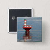Quebec, Kanada. Tadoussac. Button (Vorne & Hinten)