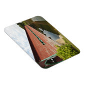 Quebec, Kanada. Überdachte Brücke von Galicien Magnet (Rechte Seite)
