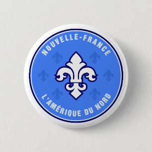 Quebec, La Belle Province Button