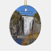 Quebec Landschaftsdekoration Keramikornament (Rechts)