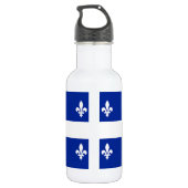 Quebec Liberty Flasche Edelstahlflasche (Rückseite)