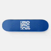 Québec Libre Skateboard (Horizontal)