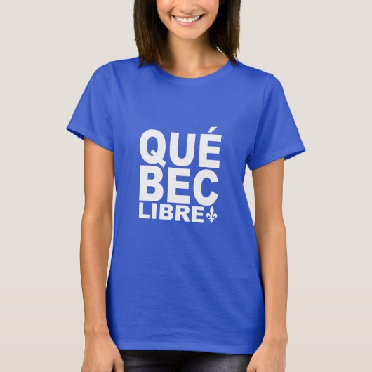 Québec Libre T-Shirt (Vorderseite)