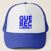 Québec Libre Truckerkappe (Vorderseite)