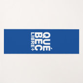 Québec Libre Yogamatte (Vorderseite (Horizontal))