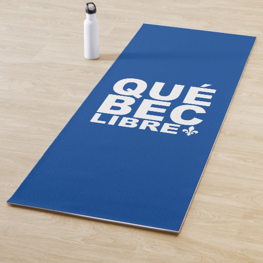 Québec Libre Yogamatte (Beispiel)