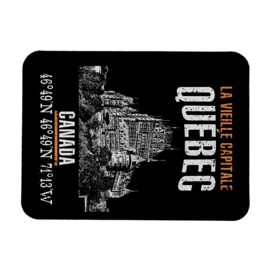 Québec Magnet (Horizontal)