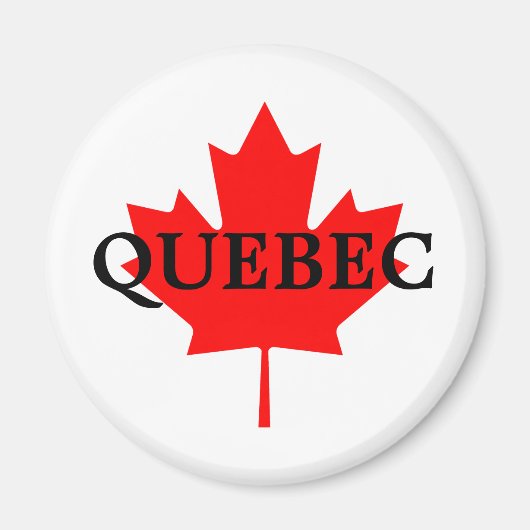 QUEBEC MAGNET (Vorne)