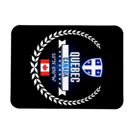Quebec Magnet (Horizontal)
