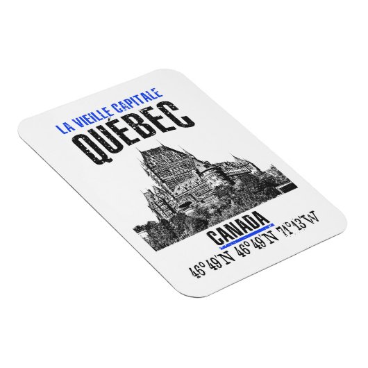 Québec Magnet (Rechte Seite)
