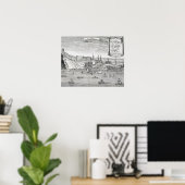 Quebec nach La Potherie Poster (Heimbüro)