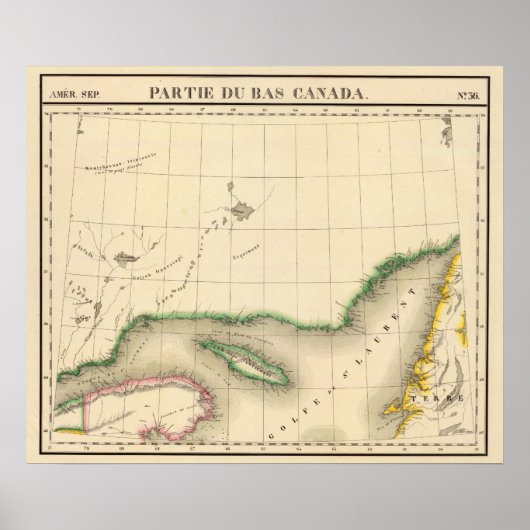 Quebec, Neufundland Kanada 36 Poster (Vorne)