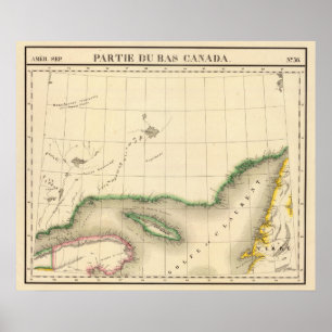 Quebec, Neufundland Kanada 6 Poster