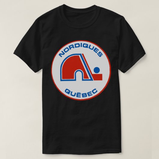 Quebec Nordiques Classic T - Shirt (Design vorne)