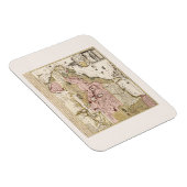 Quebec/Nouvelle-France mittelalterliche französisc Magnet (Rechte Seite)