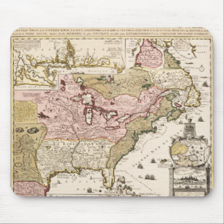 Quebec/Nouvelle-France mittelalterliche französisc Mousepad