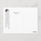 Quebec/Nouvelle-France mittelalterliche französisc Postkarte (Rückseite)