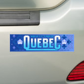 Québec. Nouvelle-Frankreich Autoaufkleber (Auf Auto)