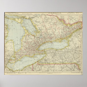Quebec, Ontario, Kanada Poster