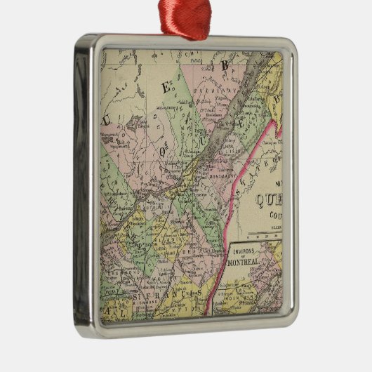 Quebec Ornament Aus Metall (Rechts)