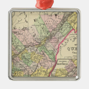 Quebec Ornament Aus Metall