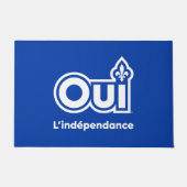 QUEBEC OUI FUßMATTE (Vorderseite)