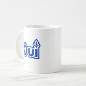 Quebec oui kaffeetasse (Vorderseite Links)