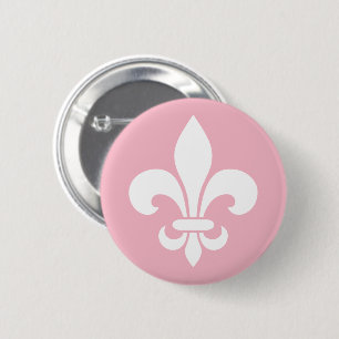 Québec Patriotisch Lilie französisch IHRE FARBEN Button