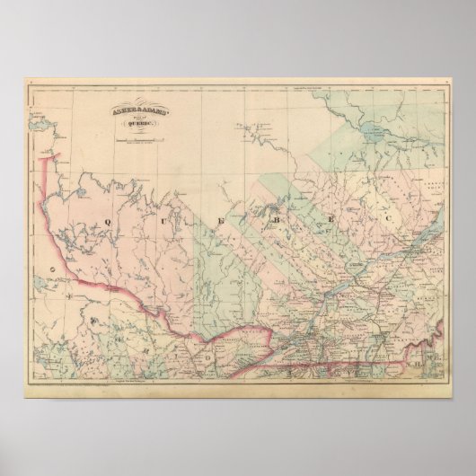 Quebec Poster (Vorne)