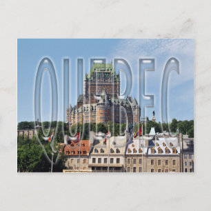 Quebec Postkarte